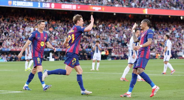 Újra élen a Barcelona, magabiztosan győzte le hazai pályán a kiesőjelöltet