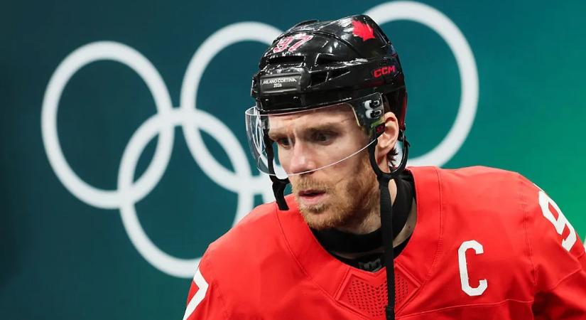 Téli olimpia: az ezüstérmes McDavid lett az MVP a férfi jégkorongtornán