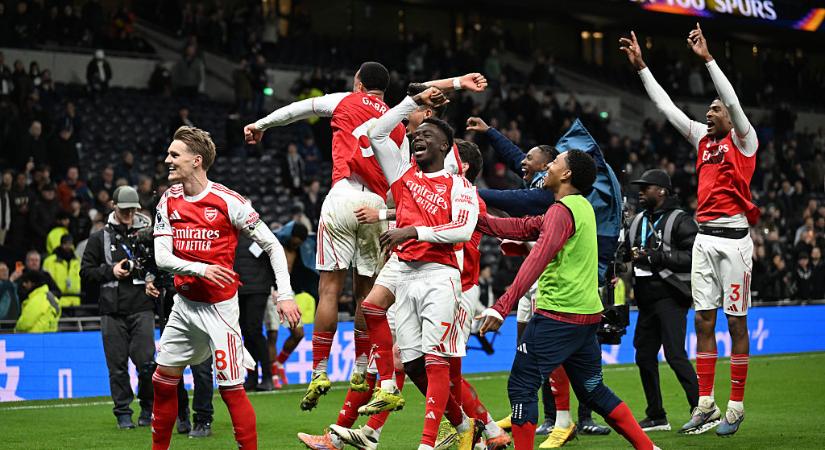PL: Eze és Gyökeres duplázott, az Arsenal nyerte a Tottenham elleni derbit! – videóval