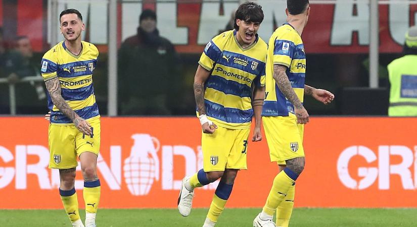 Serie A: a Parma vetett véget az AC Milan veretlen szériájának! – videóval