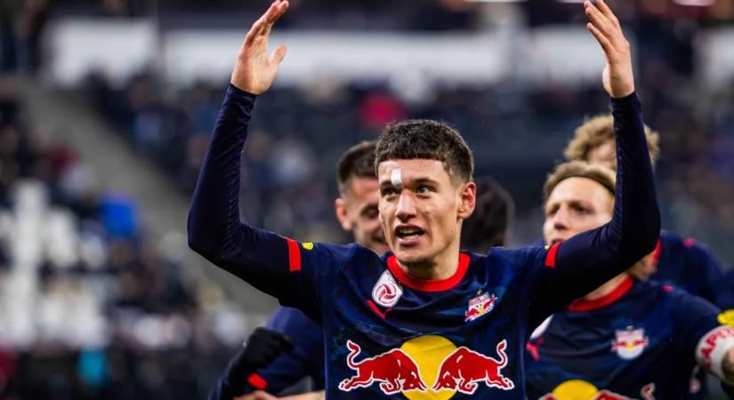 A második mérkőzésén Redzic megszerezte az első gólját a Salzburgban – videó