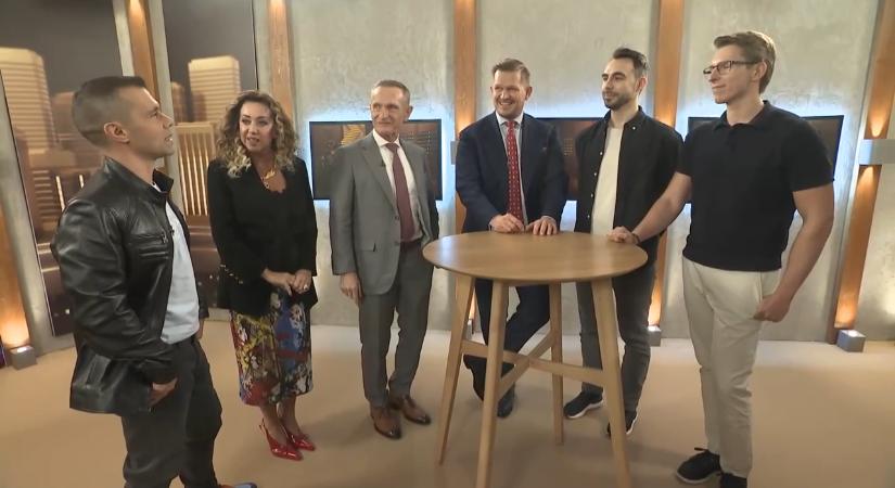 „A karvalytőke betette a lábát” – négy Cápa is beszállt a fiatalok cégébe