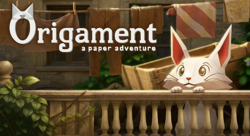 Papírunk van róla, hogy ez egy kreatív játék lesz, az Origament főhőse egy papírgalacsin