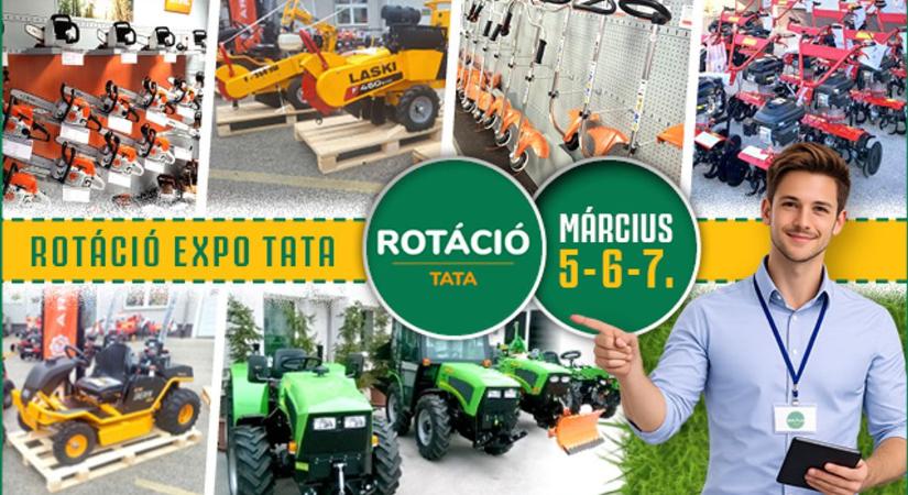 ROTÁCIÓ EXPO – Készüljön a tavaszra akciósan vásárolt minőségi kerti gépekkel!