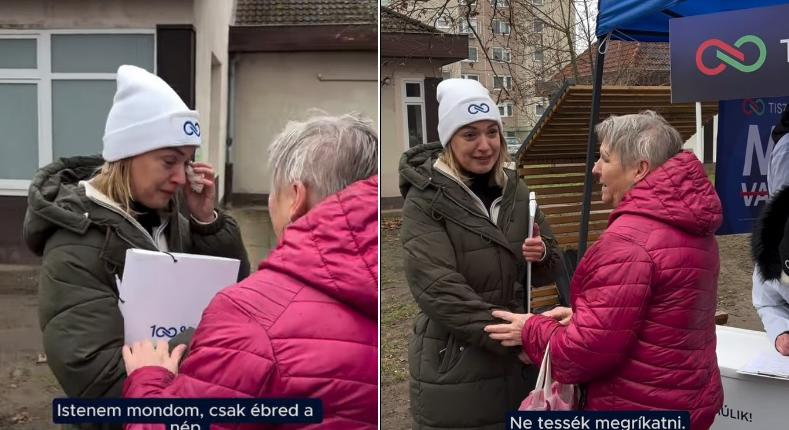 Tompa Enikő elsírta magát, amikor meglátta, milyen sokan szeretnének változást a Tócóskertben (is)
