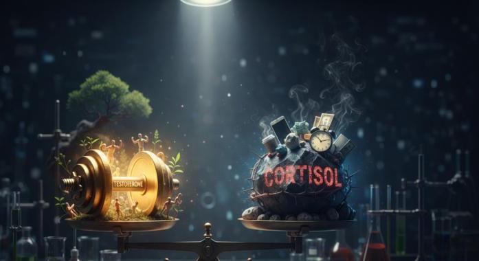 Tesztoszteron és Kortizol: A belső mérleghinta, ami meghatározza a formádat