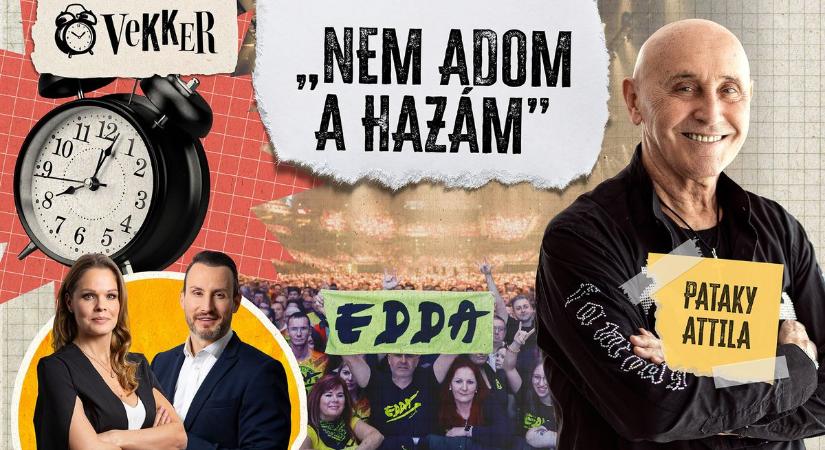 „Ha egy szót mondhatnék az országnak, az a SZERETET” – Pataky Attila a Vekkerben (VIDEÓ)