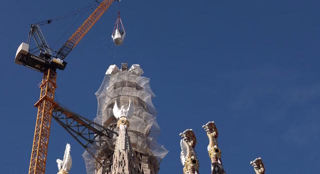 Elérte végleges magasságát a barcelonai Sagrada Família