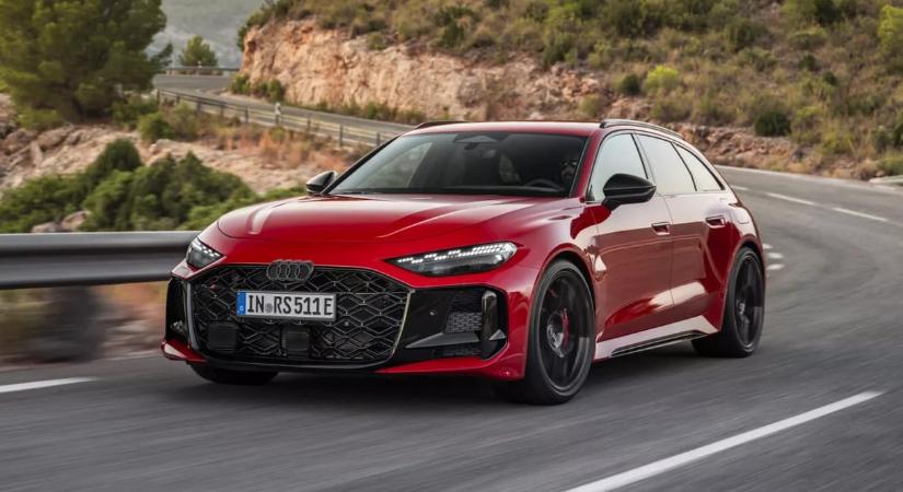 Ólomnehéz a vadonatúj Audi RS5, így a levesbe megy a 639 lóerő
