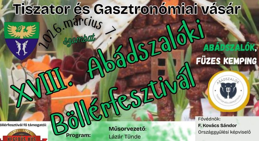 Kolbászillat, hagyomány és színpadi programok: jön a XVIII. Abádszalóki Böllérfesztivál