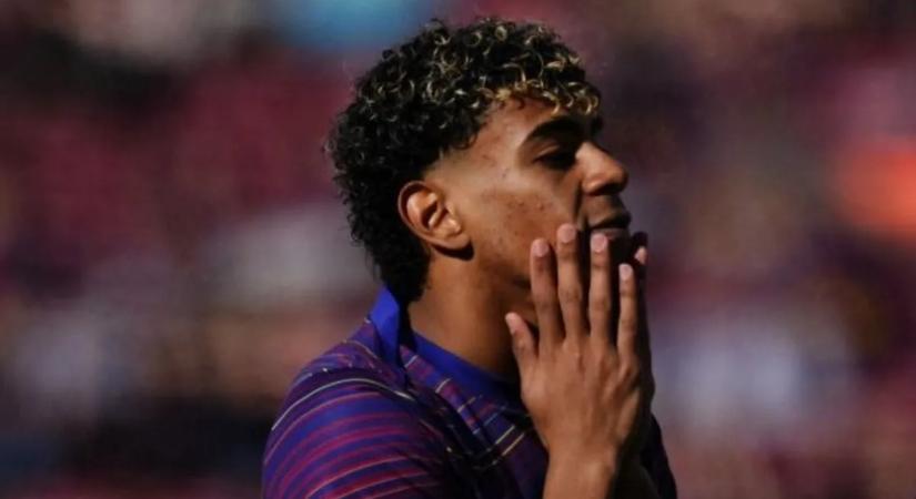 Viharfelhők Barcelonában? Yamalnak valami nagyon nem tetszett