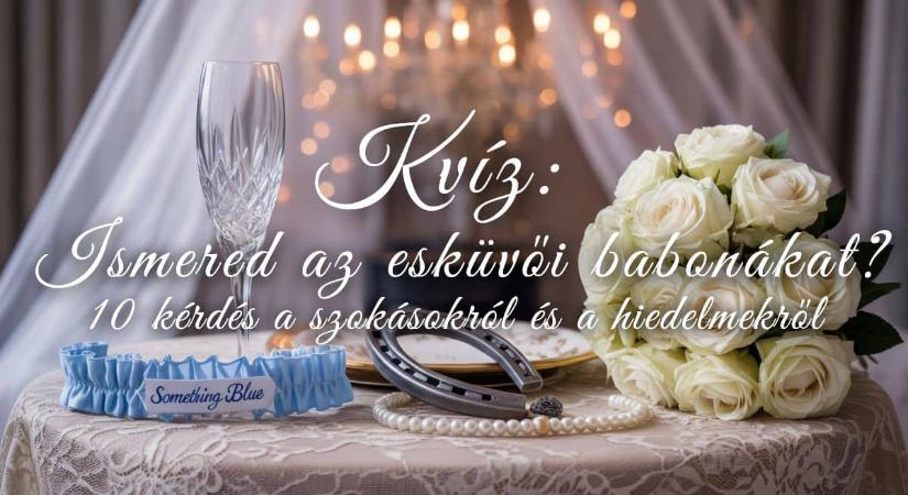 Kvíz: Gyöngylakodalom vagy ezüstlakodalom? Teszteld a tudásod a hagyományokról