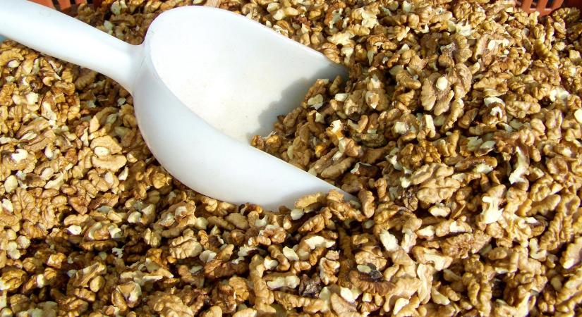 Jelentősen megugrott a dió-inport