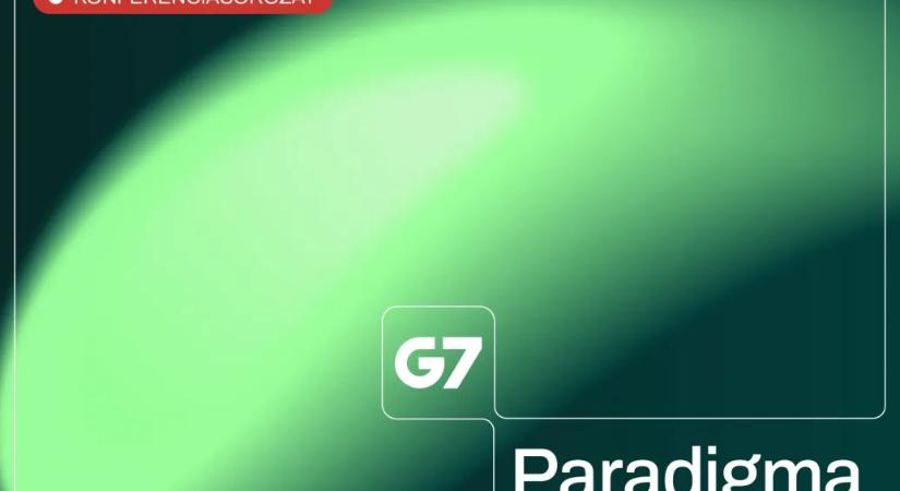 A G7 Paradigmával elindulnak a Telex konferenciái