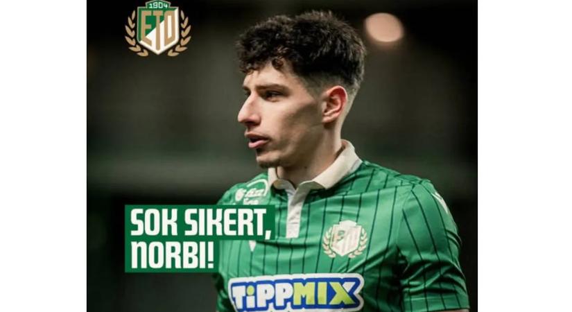 Az ETO kölcsönadta fiatal középhátvédjét a somorjai csapatnak