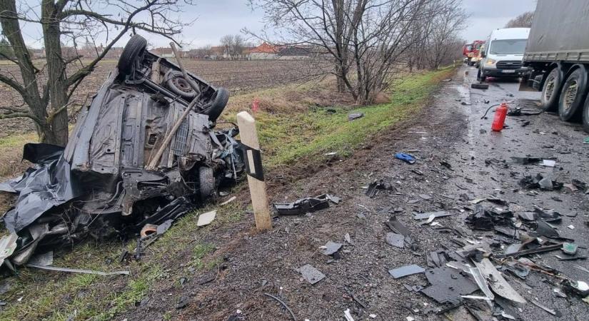 Halálos baleset történt az 51-es főúton Szalkszentmártonnál