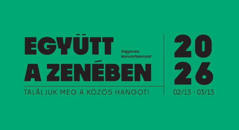 Országos zenei összefogás februártól március közepéig