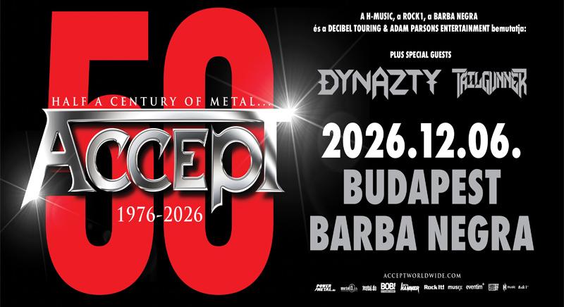 Fél évszázad heavy-metal: 50 éves jubileumi turnéval jön az Accept!