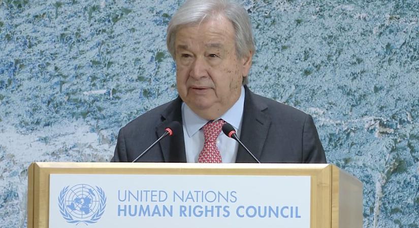 A jogállamot kiszorítja az erőszak az ENSZ főtitkára szerint