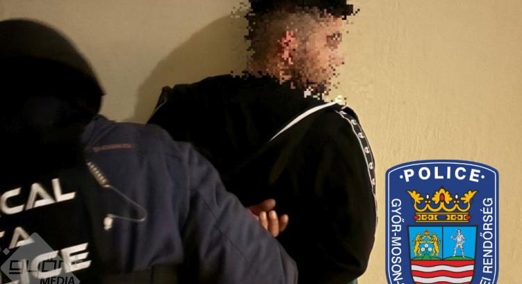 Nagy értékű betörés Győr mellett