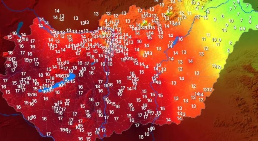 Februári tavasz: 19 fok fölötti hőmérsékletet is mértek hétfőn