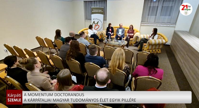 A Momentum Doctorandus a kárpátaljai magyar tudományos élet egyik pillére (videó)