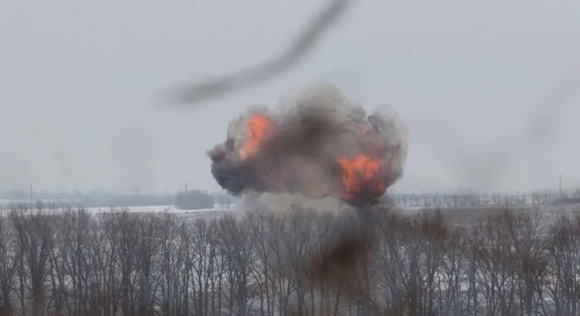 Luhanszk lángokban áll a legutóbbi támadás után