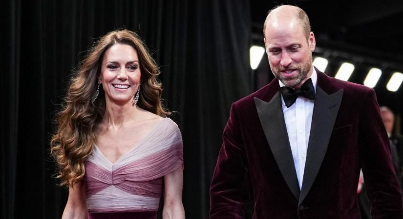 Vilmos herceg és Katalin hercegné visszatértek a BAFTA vörös szőnyegére: stílusosabban, mint valaha