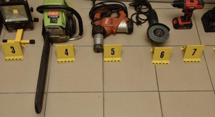 Elfogták a rendőrök a szombathelyi tolvajt, aki mindent vitt, ami mozdítható volt