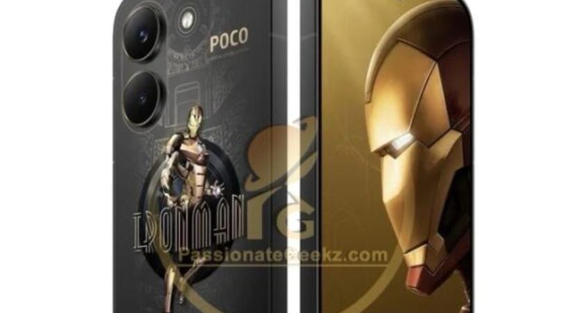 Képeken a Poco X8 Pro Vasember kiadása