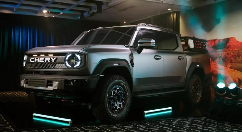 Durva pickupot villantott a Chery, akár hozzánk is érkezhet!
