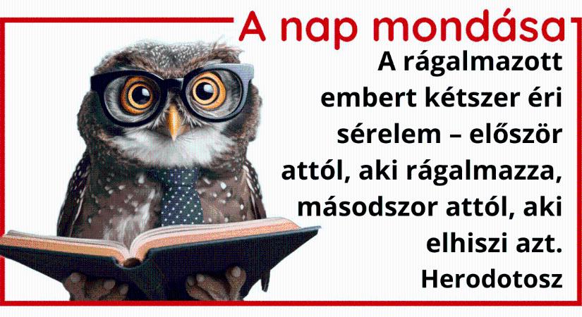 A nap mondása