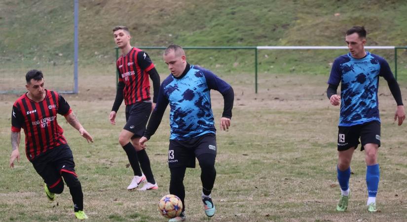 Az eső után a gólok is szakadtak a vármegye II-es edzőmeccseken (galéria)