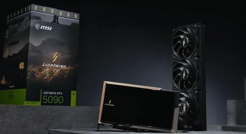 Brutális pénzt: 8,7 millió forintot kérnek az MSI új RTX 5090 szuperkártyájáért