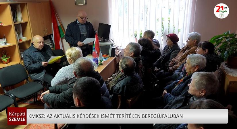 KMKSZ: Az aktuális kérdések ismét terítéken Beregújfaluban (videó)