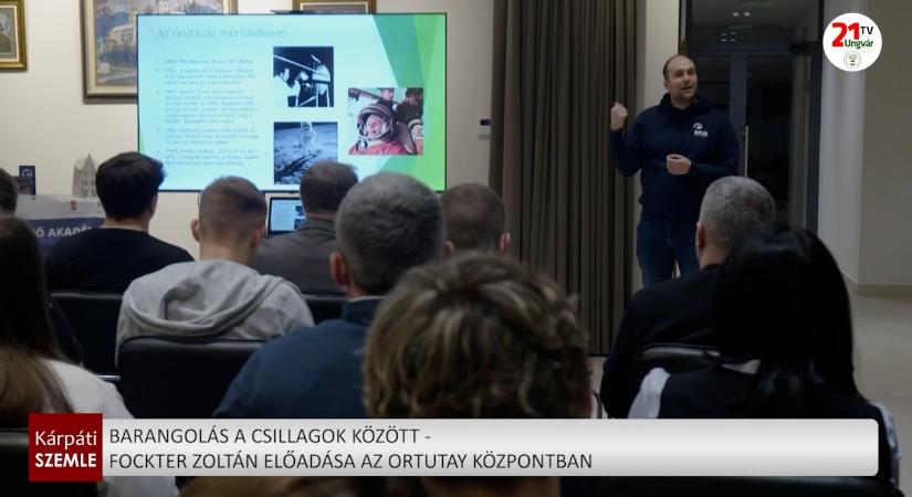 Barangolás a csillagok között - Fockter Zoltán előadása az Ortutay központban (videó)