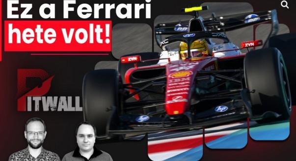 Pitwall: Ez a Ferrari hete volt!