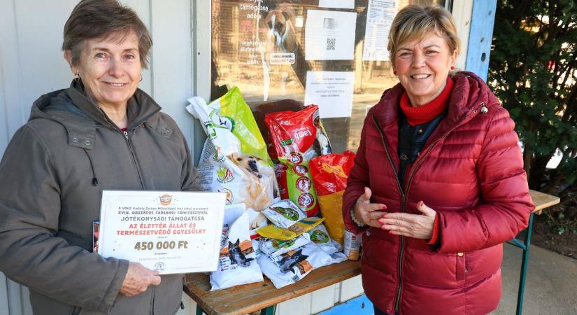 Akkora adomány érkezett a zalai állatmenhelyre, amiből nagy fejlesztést hajthatnak végre (galéria, videó)