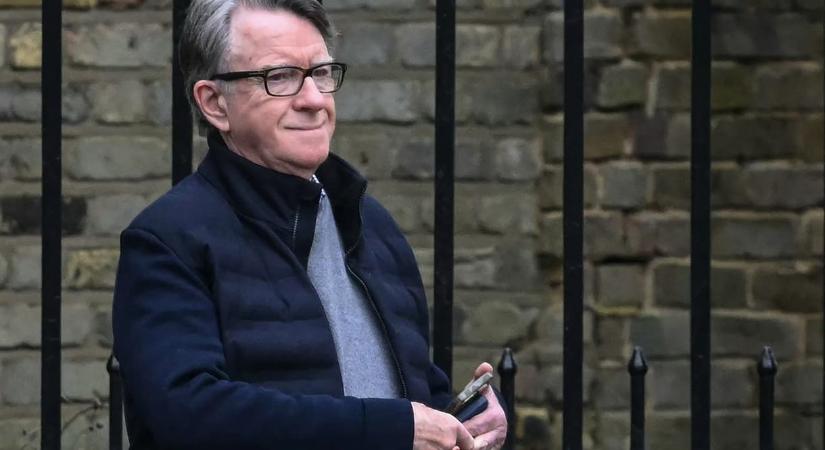 András után Lord Mandelsont is elvitte a rendőrség az Epstein-ügy miatt