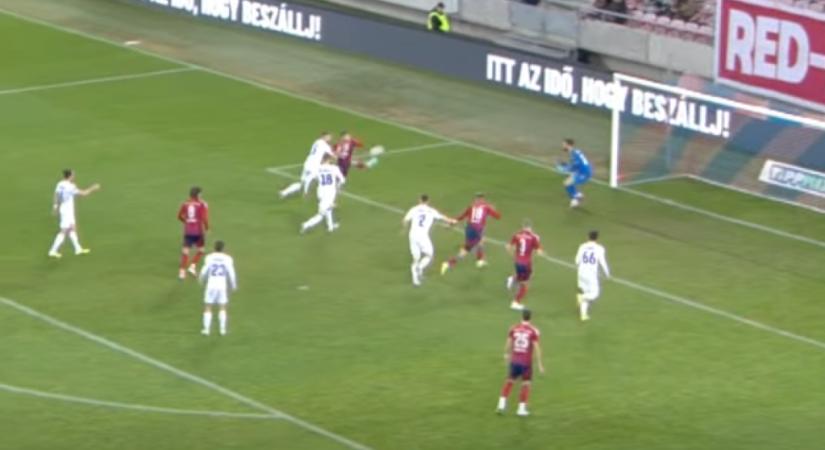 Kapásból lőtt a léc alá a fehérvári játékos, a Vidi meglepte a Kecskemétet