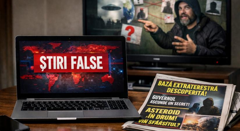 Az álhírek veszélyére figyelmeztető társadalmi célú hirdetéseket vezetnek be a romániai médiában