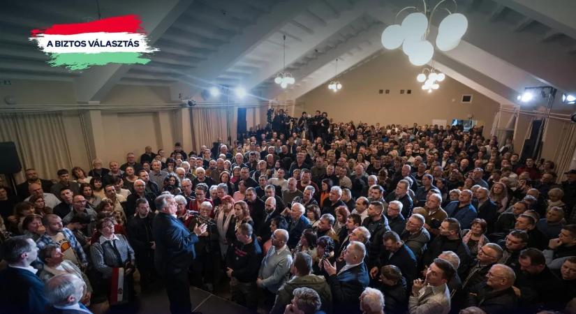 Orbán Viktor: Nem hagyjuk, hogy a nagytőke győzzön, és a Tisza Párt alakítson kormányt!