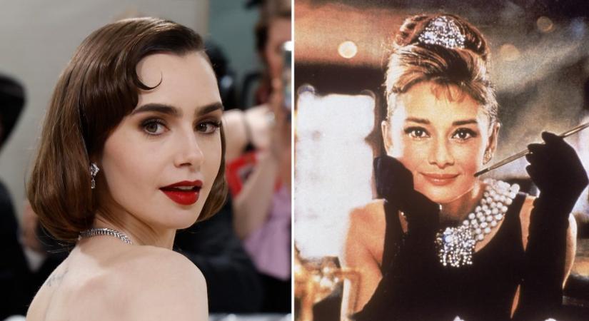 Lily Collins fogja Audrey Hepburnt játszani egy új filmben