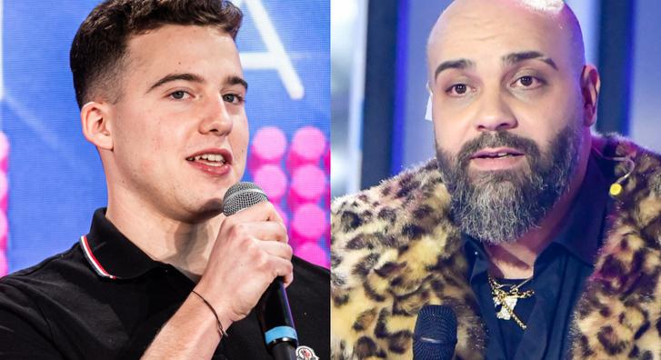 Schobert Norbi Jr. percekkel A Nagy Duett élő adása előtt még angol leckét írt, Lakatos Laci szelfin örökítette meg