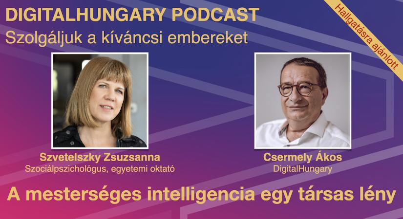 A mesterséges intelligencia egy társas lény - Podcast ajánló!