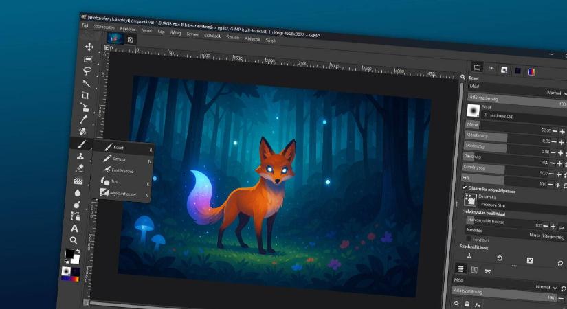 Így varázsolható Photoshop-szerű felület a GIMP-nek