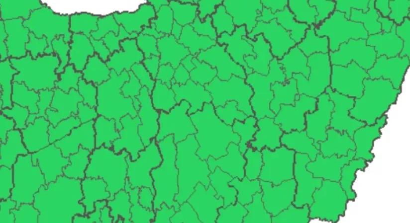 Már csak egy nap, és az összes időjárási figyelmeztetés eltűnik a térképről