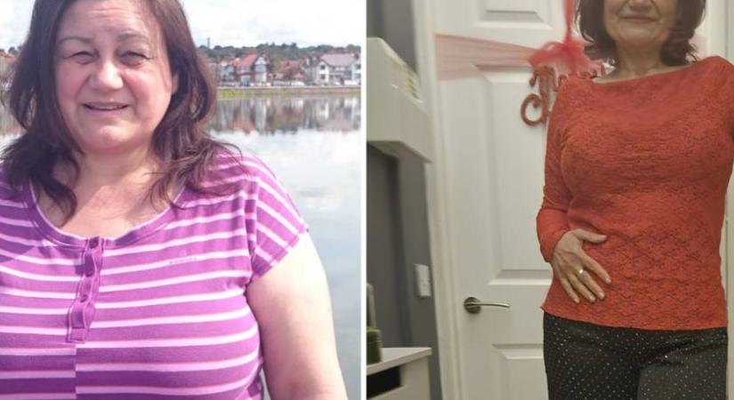 135 kilóról indult, 60 kilót fogyott a magyar nő: így evett és edzett, hogy sikerüljön