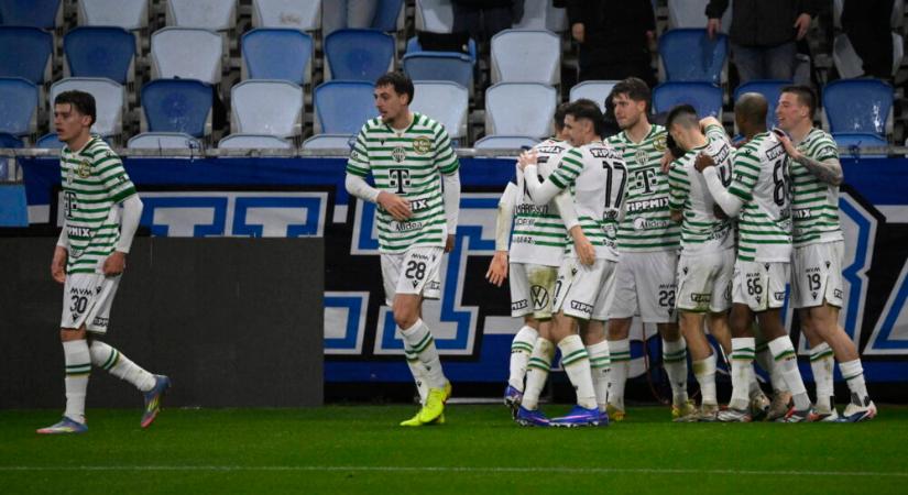 Tartja a lépést az ETO-val a Fradi: sima győzelem az örökrangadón