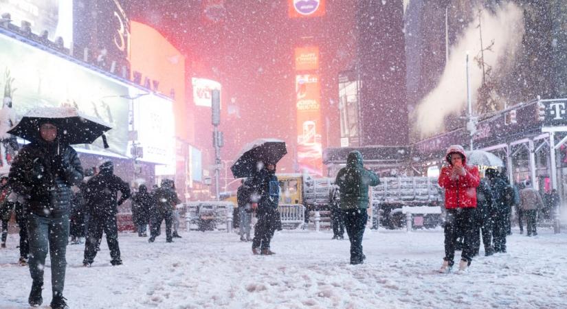 Hóvihar tarolta le az USA északkeleti felét
